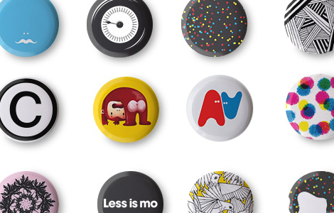 Badge Button Pin